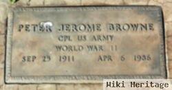 Peter Jerome Browne