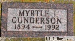 Myrtle Irene Burroughs Gunderson