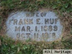 Wife Of Frank E. Huff