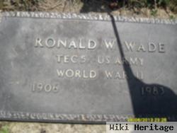 Ronald W. Wade