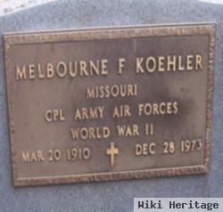 Melbourne F. Koehler