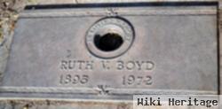 Ruth V Boyd