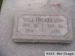 William "will" Hickerson