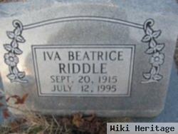 Iva Beatrice Riddle