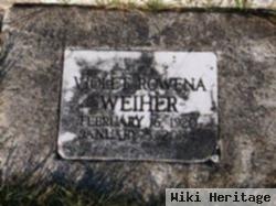 Violet Rowena Fleshman Weiher