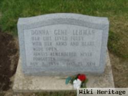 Donna Gene Miller Lehman