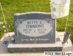Betty Louise Wyant Timmons