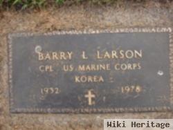 Barry L Larson