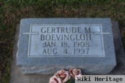 Gertrude M. Boevingloh