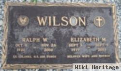 Ralph W Wilson