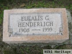 Eulalis G Henderlich