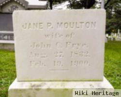 Jane P Moulton Frye