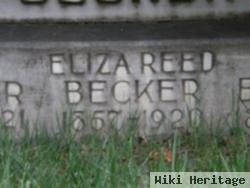 Eliza Reed "lida" Baker Becker