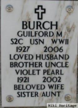 Guilford M Burch