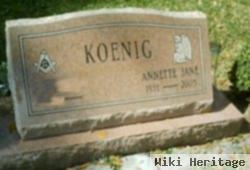 Annette Jane Koenig