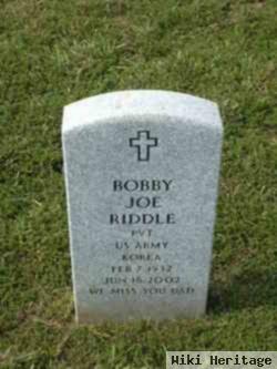 Bobby Joe "bob" Riddle