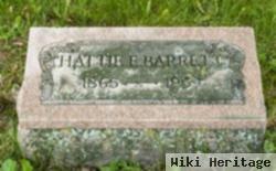 Harriett E "hattie" Erskine Barrett