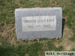 Virginia Leigh Baer