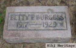 Betty Pauline Burgess