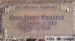 Elsie P Penny Whitaker