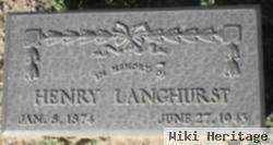 Henry Langhurst