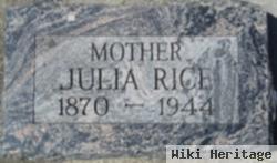 Julia Raaen Rice