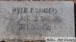 Wylie P Sanders