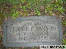 George P Ransom