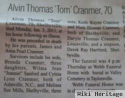 Alvin Thomas "tom" Cranmer