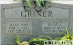 Elias J Griner