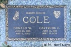 Gertrude E Cole