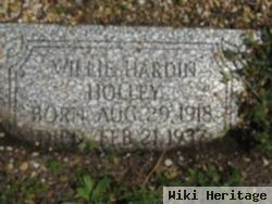 Willie Hardin Holley