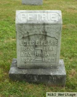 Louis E Petrie