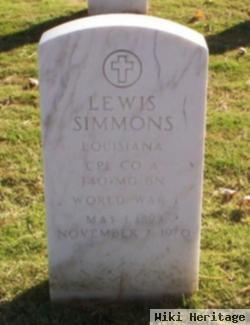 Lewis Simmons