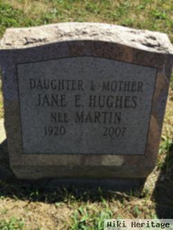 Jane E Martin Hughes