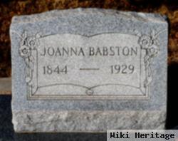 Joanna Brannan Babston