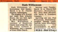 Ruth Williamson