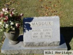 Burtis Edwin Maddux