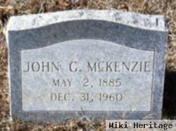 John G Mckenzie