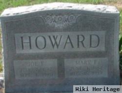 Joe F Howard