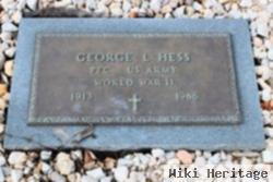 Pfc George Lawrence Hess