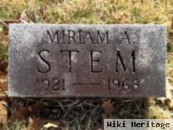 Miriam Aileen Arnwine Stem