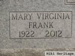 Mary Virginia Frank Vetter