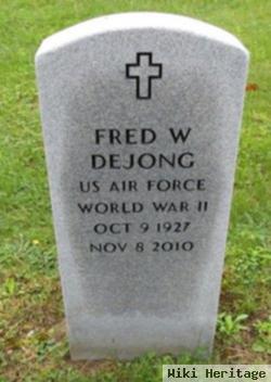 Fred W Dejong