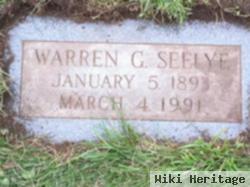 Warren G Seelye