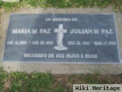 Julian M. Paz