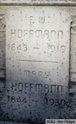 Fredrich W Hoffmann