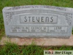 George W Stevens