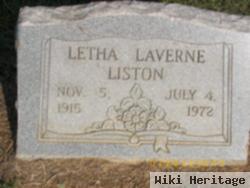 Letha Laverne Liston