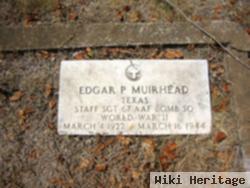 Sgt Edgar P. Muirhead